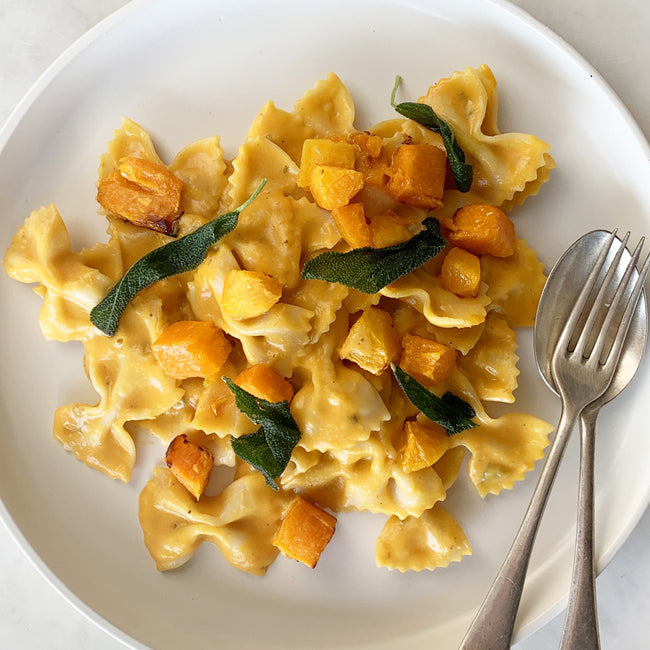 Roasted Pumpkin & Burnt Butter Sauce